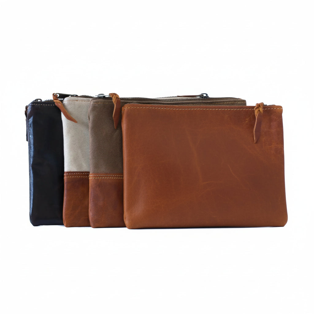 Leather Clutch All for American - Lifetime Leather Co