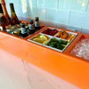 REVO Party Barge Cooler™ | Orange Burst by REVO COOLERS, LLC