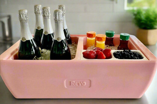 Dubler Party Cooler™ | Pink Coral by REVO COOLERS, LLC