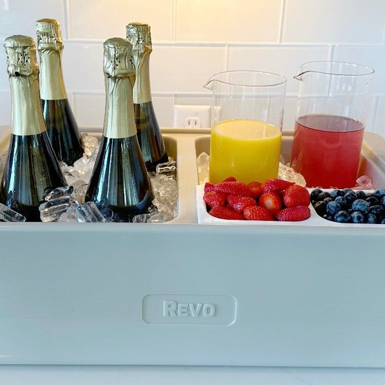 REVO insulated beverage tub for ice bucket, beer bucket, wine bucket and champagne bucket.