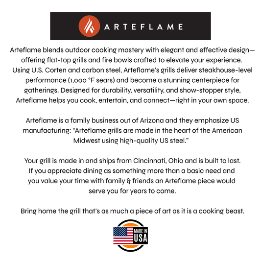 Arteflame 20" Compact Charcoal Grill: Ultimate Outdoor Cooking by Arteflame Outdoor Grills