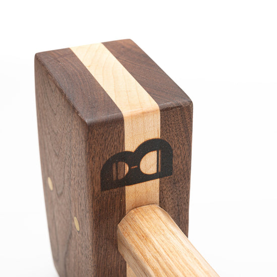 Handmade Black Walnut Ice Mallet by Bull In China Originals