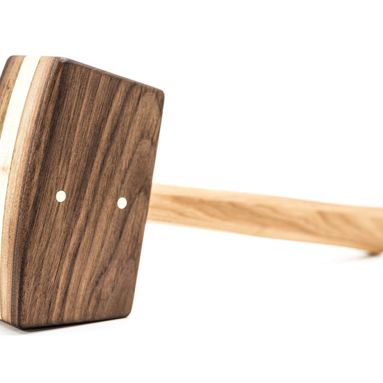 Handmade Black Walnut Ice Mallet by Bull In China Originals
