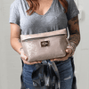 Pebbled Leather Cosmetic Bag by Lifetime Leather Co