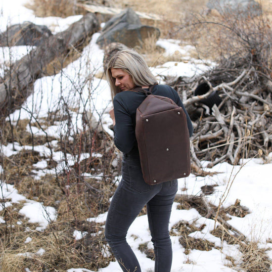 Luxury Leather Duffel Bag - Lifetime Leather Co