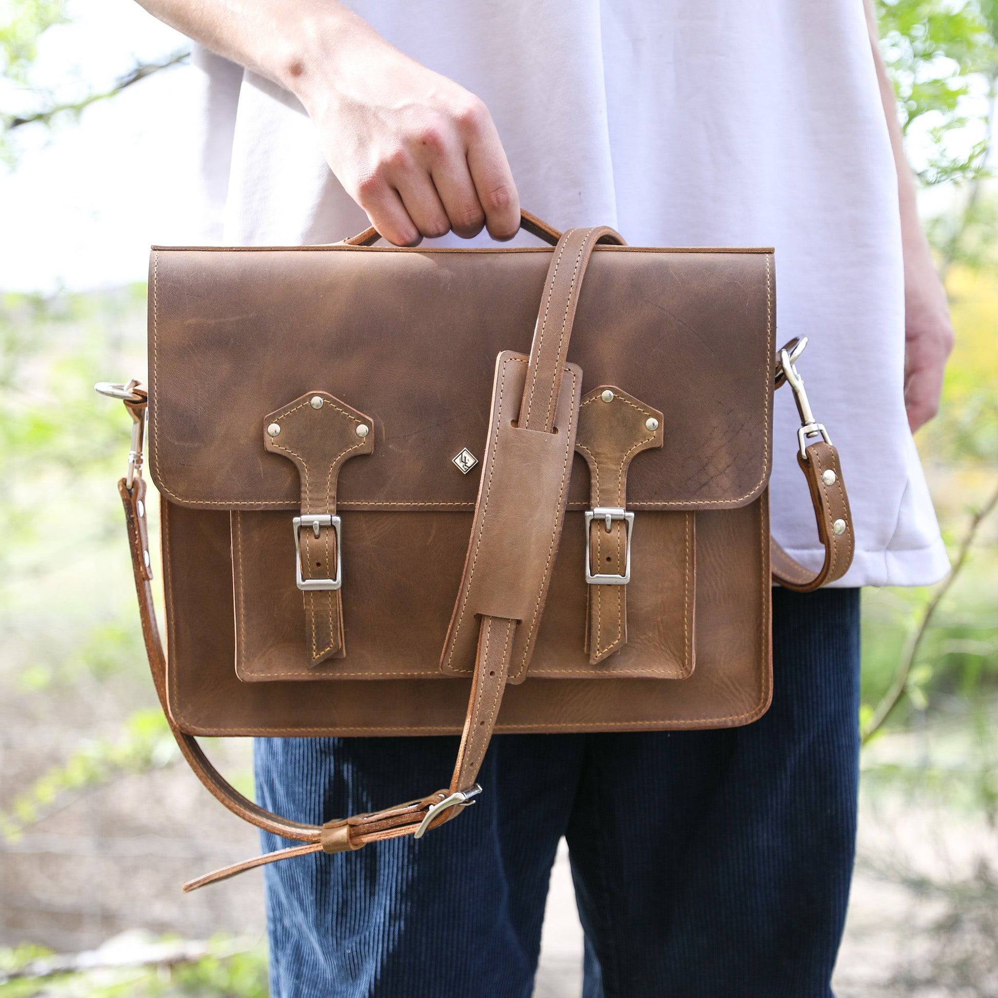 Messenger Bag - Lifetime Leather Co