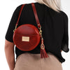 Circle Crossbody Bag by Lifetime Leather Co