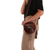 Circle Crossbody Bag by Lifetime Leather Co