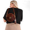 Circle Crossbody Bag by Lifetime Leather Co