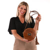 Circle Crossbody Bag by Lifetime Leather Co