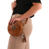 Circle Crossbody Bag by Lifetime Leather Co