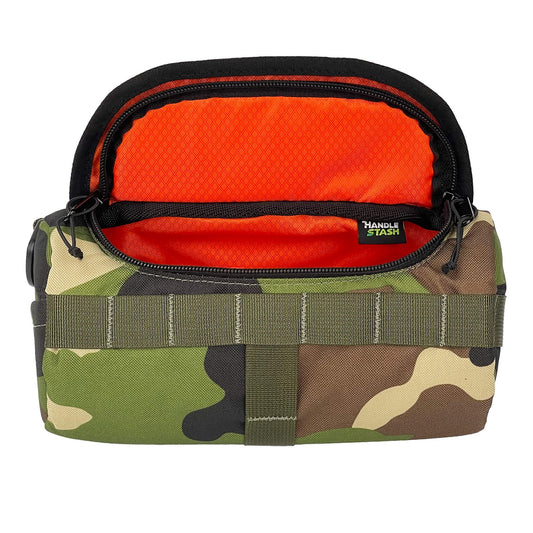 Handlebar Bag - Blazin Camo Burrito by HandleStash