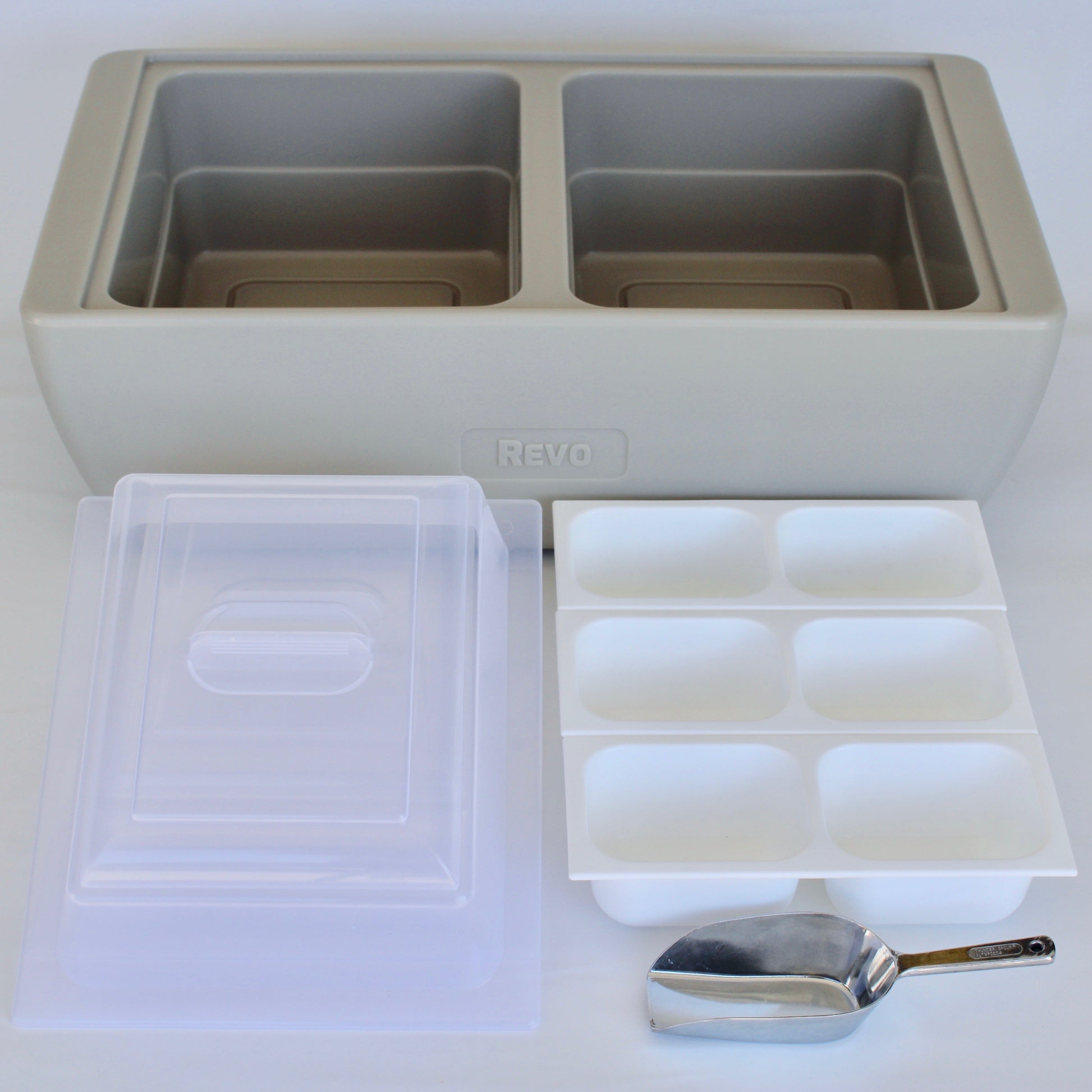 REVO insulated beverage tub for ice bucket, beer bucket, wine bucket and champagne bucket.