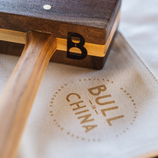 Handmade Black Walnut Ice Mallet by Bull In China Originals
