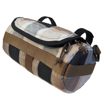 Bigmouth Burrito Handlebar Bag - Plaid Max by HandleStash