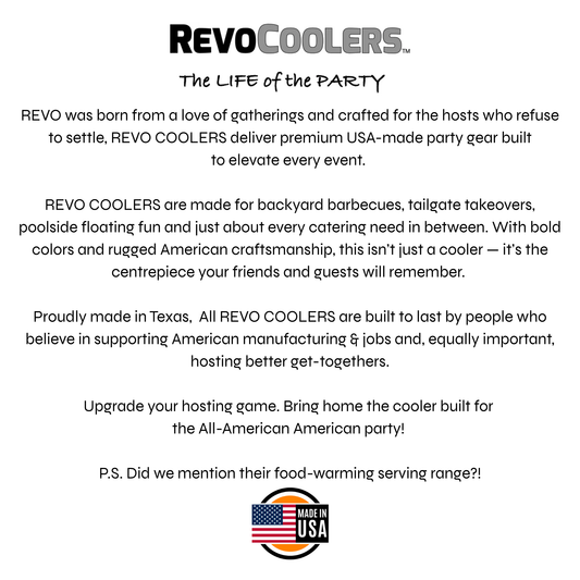 Dubler Party Cooler™ | Coastal Cay by REVO COOLERS, LLC