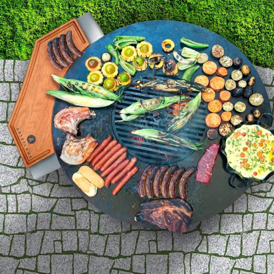 Custom Cherry Wood Cutting Block for 30" Arteflame Grills - Enhance Your Cooking