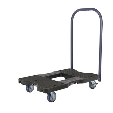SNAP-LOC 1,200 lb General Purpose E-Track Push Cart Dolly Black by SNAP-LOC CARGO CONTROL