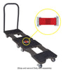 SNAP-LOC 1,200 lb General Purpose E-Track Push Cart Dolly Black by SNAP-LOC CARGO CONTROL