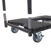 SNAP-LOC 1,200 lb General Purpose E-Track Push Cart Dolly Black by SNAP-LOC CARGO CONTROL