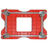SNAP-LOC 1,500 lb Industrial Strength E-Track Push Cart Dolly Red by SNAP-LOC CARGO CONTROL