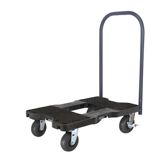 SNAP-LOC 1,600 lb Extreme-Duty Black-Ops E-Track Push Cart Dolly by SNAP-LOC CARGO CONTROL