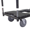 SNAP-LOC 1,800 lb Super-Duty E-Track Push Cart Dolly Black by SNAP-LOC CARGO CONTROL