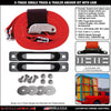 E-Track Single Truck Trailer Tie-Down Anchor Kit with 2 in x 16 ft Cam Strap 3,000 lb by SNAP-LOC CARGO CONTROL