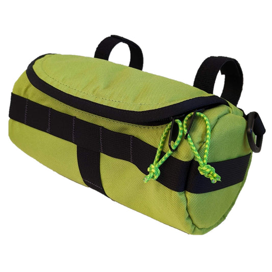 Bigmouth Burrito Handlebar Bag - Ski Lime Green by HandleStash