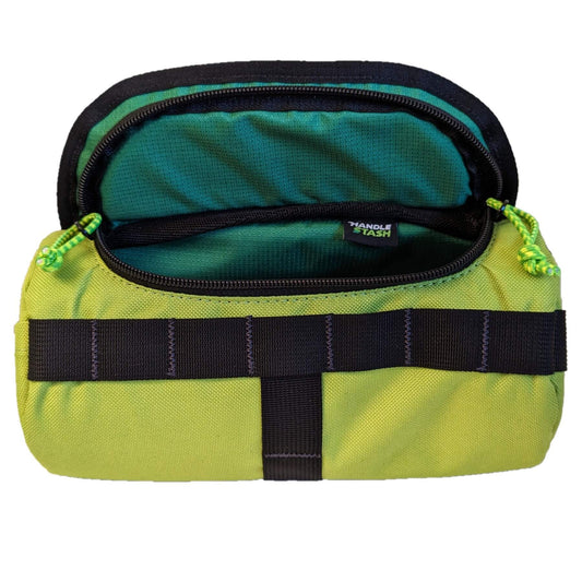 Bigmouth Burrito Handlebar Bag - Ski Lime Green by HandleStash