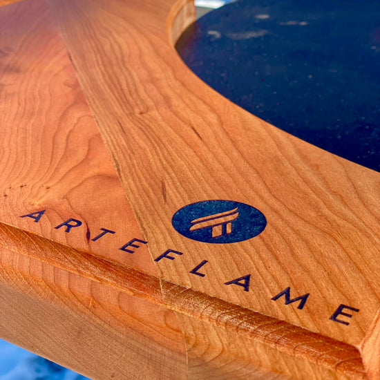 Custom Cherry Wood Cutting Block for 40" Arteflame Grills - Elegant and Durable