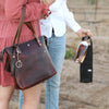 Wine Tote - Lifetime Leather Co